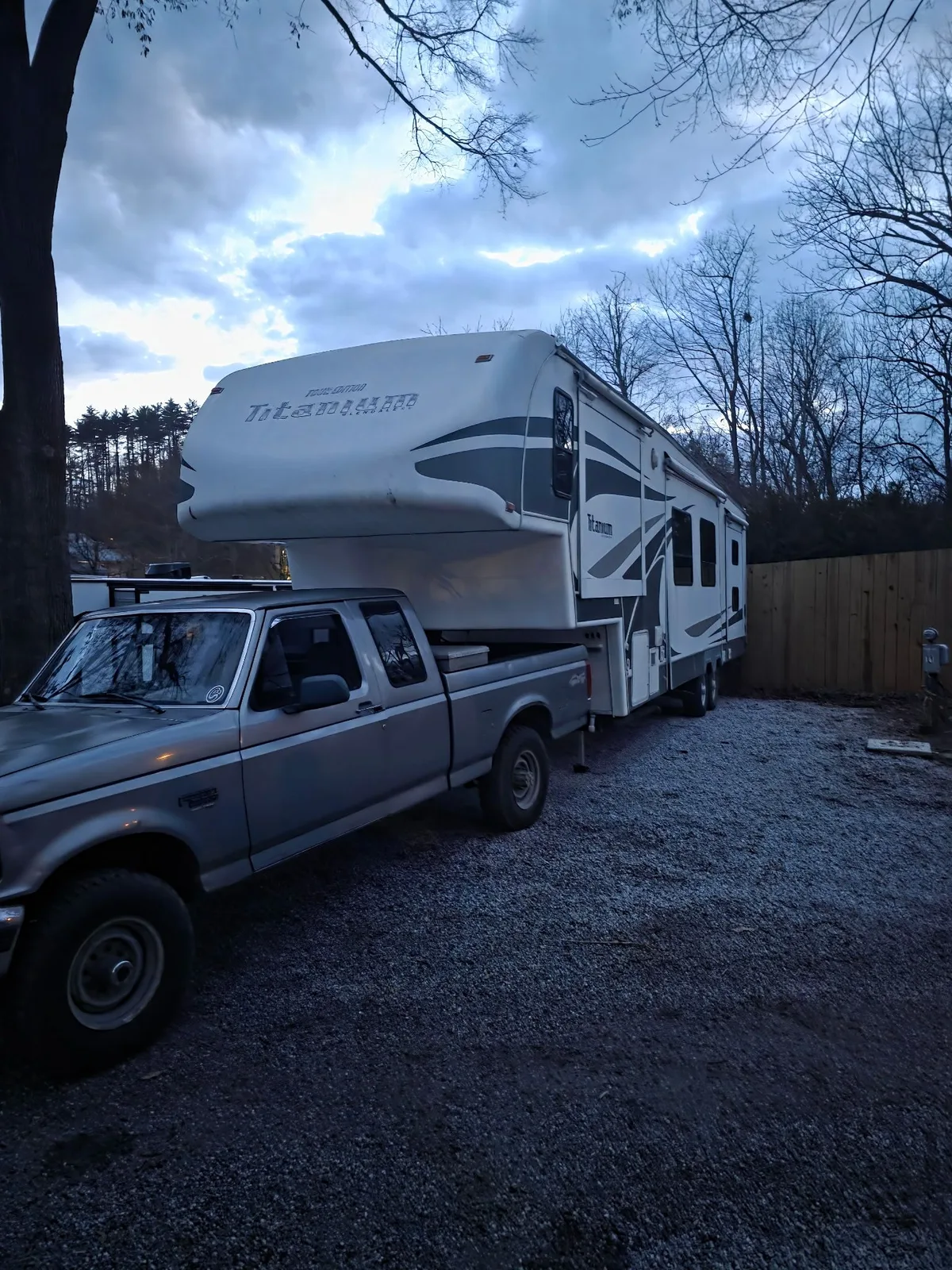 Full-service mobile RV repair team at work in Martin County