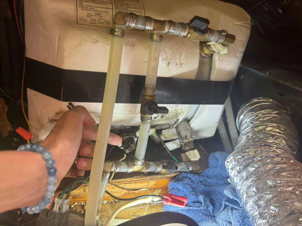 RV tank and piping repair and replacement service in Palm City Florida